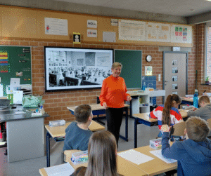 Naar school vroeger
