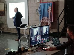 Lezing en interview