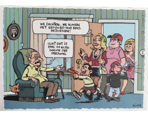 cartoon Erfgoeddag