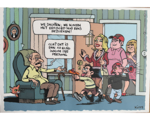 cartoon Erfgoeddag